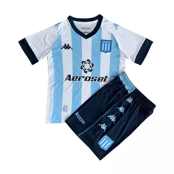 Camiseta Racing Club 1ª Kit Niño 2021 2022 Azul Blanco